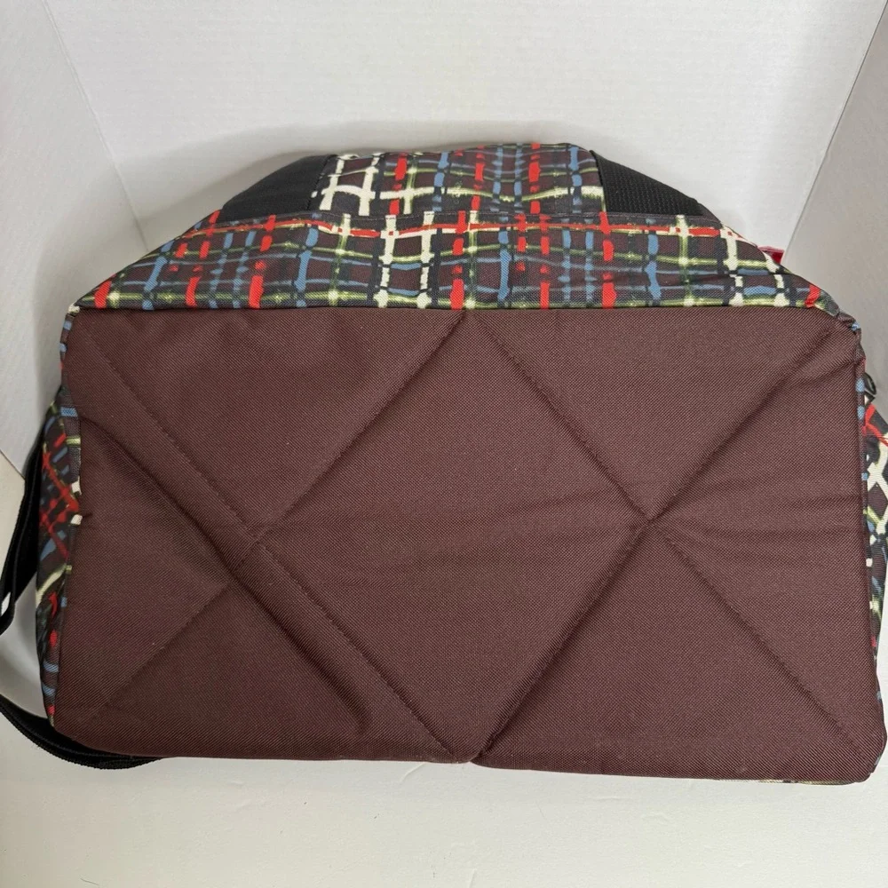 Reisenthel Red/Black Checkered Travel Bag